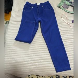 Made in NYC USA wool high waisted pants  Landlord